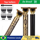 Barbeador e Aparador Profissional T9 Sem Fio