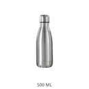 Garrafa Térmica de Aço Inox (500ml ou 1L)