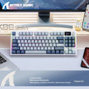 Teclado Mecânico Gamer Attack Shark K86 | Hotswap, RGB, Tela TFT e Tri-Mode