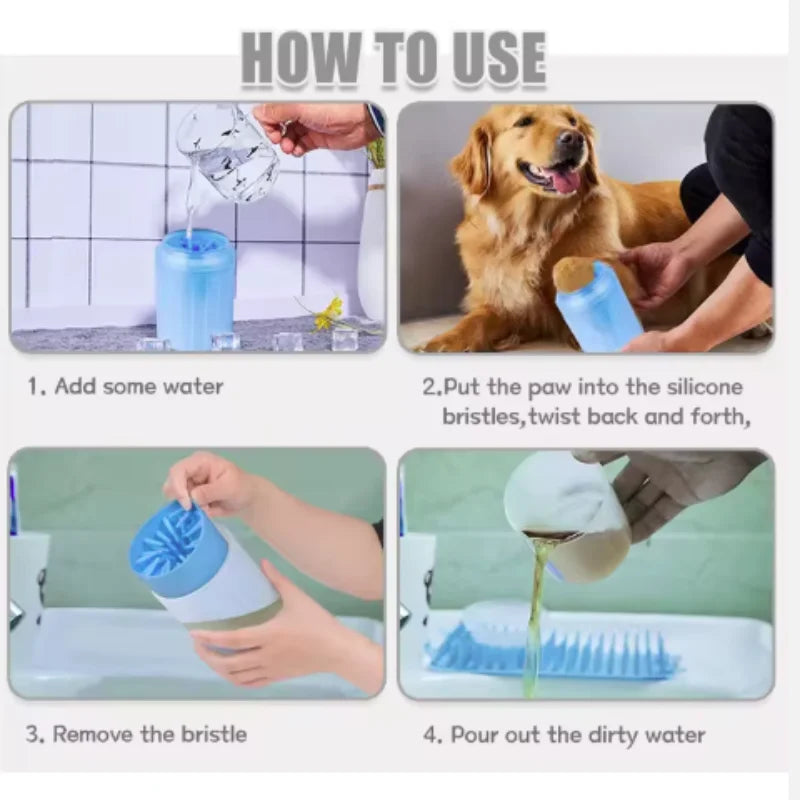 Limpador de Patas Portátil PetClean
